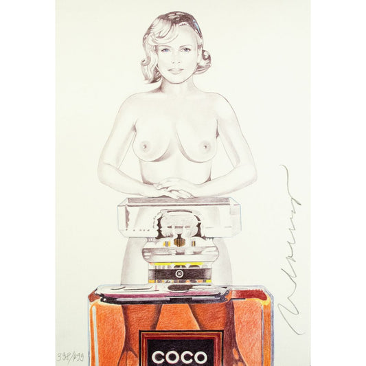 Mel Ramos - Coco Cookie (Chanel)